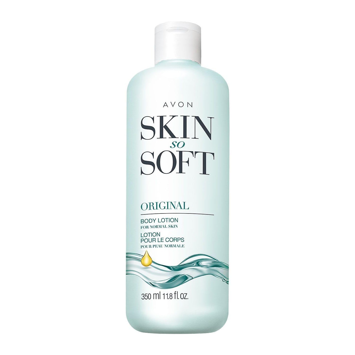 AVON Skin So Soft Original Body Lotion for Women, Paraben-Free Moisturizing Hand and Body Lotion for Dry Skin with Jojoba Oil, Non-Greasy Lightweight