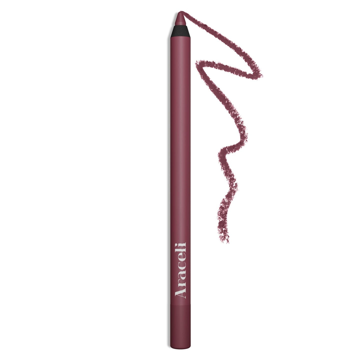 Araceli Beauty Gel Pencil Eyeliner - Water Resistant & Smudge-Proof, Long-Lasting Eye Makeup for Precision Lining & Bold Sangria Color