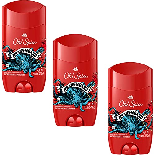 Old Spice Wild Collection Antiperspirant & Deodorant Krakengard, 2.6 Ounce (Pack of 3) Beauty & Personal Care Old Spice