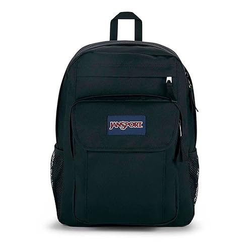 JANSPORT UNION PACK Backpack, 15 inch laptop compartment, Black, One Size, Unisex