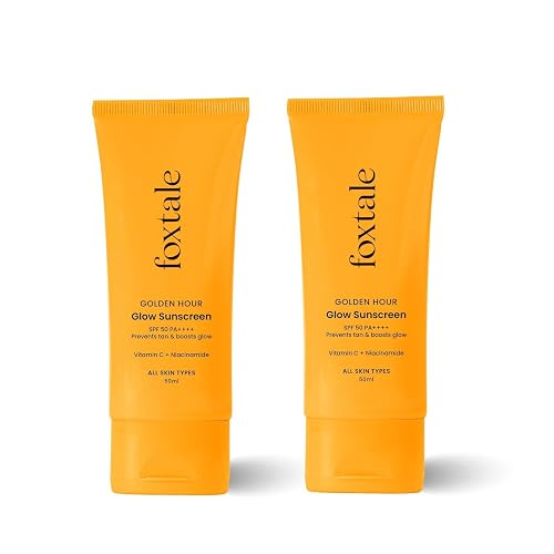 FoxTale Spf 50 Vitamin C Glow Sunscreen With Pa++++ & Niacinamide (2)