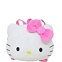 Fast Forward Hello Kitty Head Shaped Plush Backpack 10"x13"