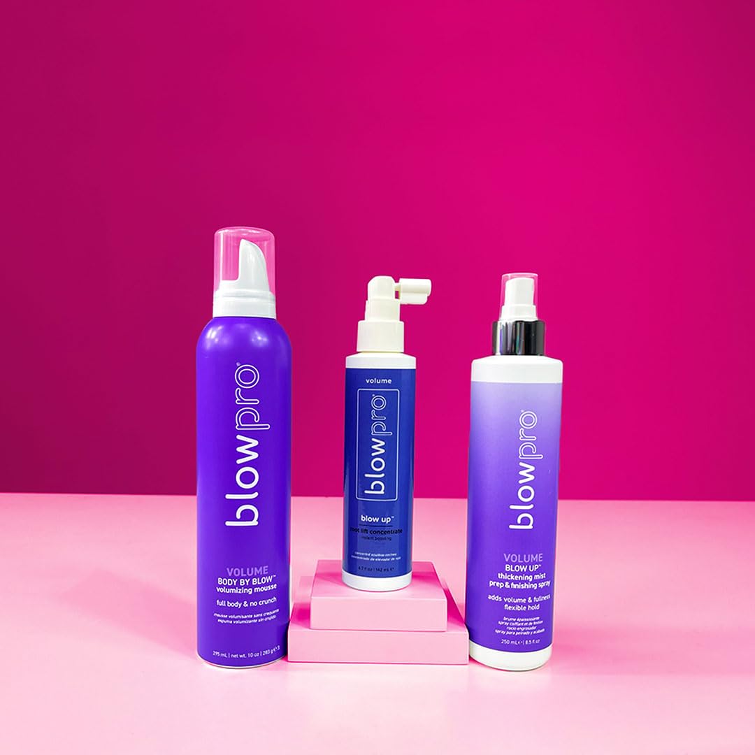 blowpro Blow Up Root Lift Concentrate Spray 4.7oz, Long Lasting Lift and Height, Amplifies Volume all day, No Hard Crunchy Feel, Safe for All Hair