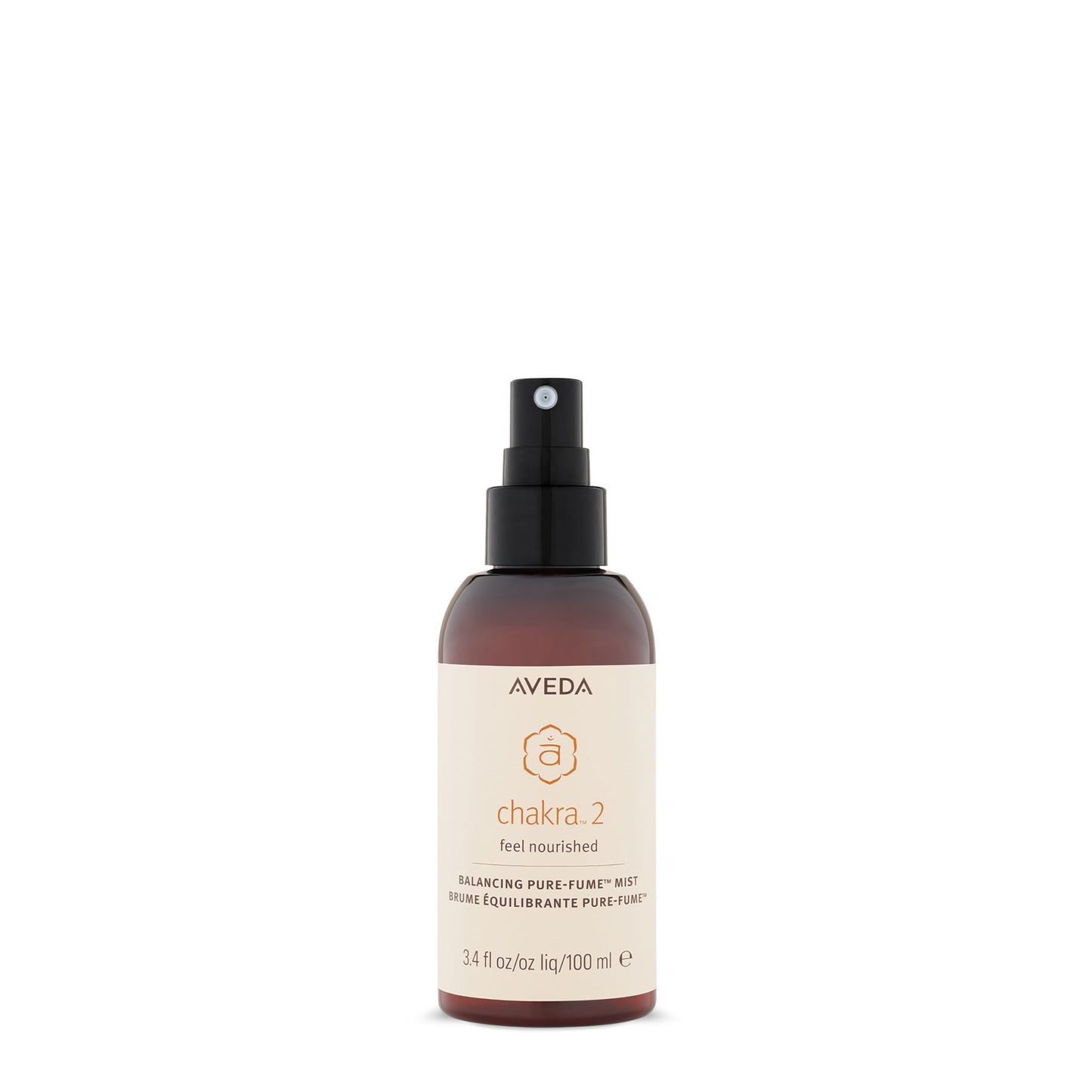 Aveda Chakra 2 Balancing Pure-Fume Mist: Balanced | Body & Room Spray | Balances Pleasure Chakra | With Sandalwood, Certified Organic Orange