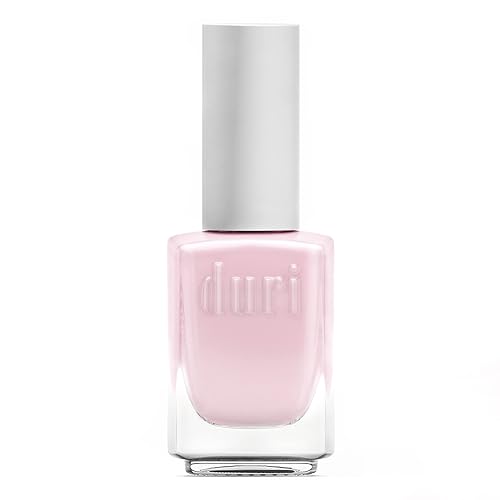 duri Nail Polish, 340 Forever Beautiful, Pale Pink Color, Soft Pastel, Neutral Shade with Sheer Finish for French Manicure, Wedding, Everyday Wear