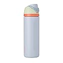 Owala FreeSip Insulated Stainless Steel Water Bottle with Straw for Sports, Travel, and School BPA-Free Sports Water Bottle, 24 oz, Beach House