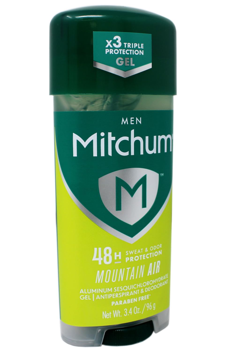 Mitchum Advanced Gel Anti-Perspirant & Deodorant, Mountain Air 3.4 oz (Value Pack of 9)