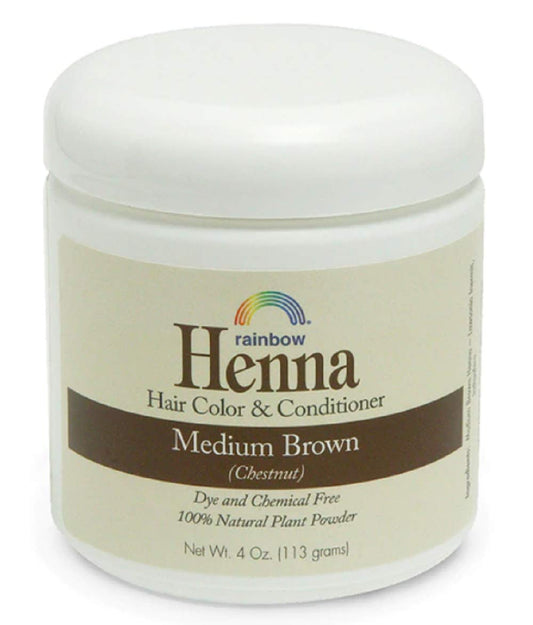 Rainbow Research Persian Medium Brown Henna, 4 Ounce - 6 per case.6