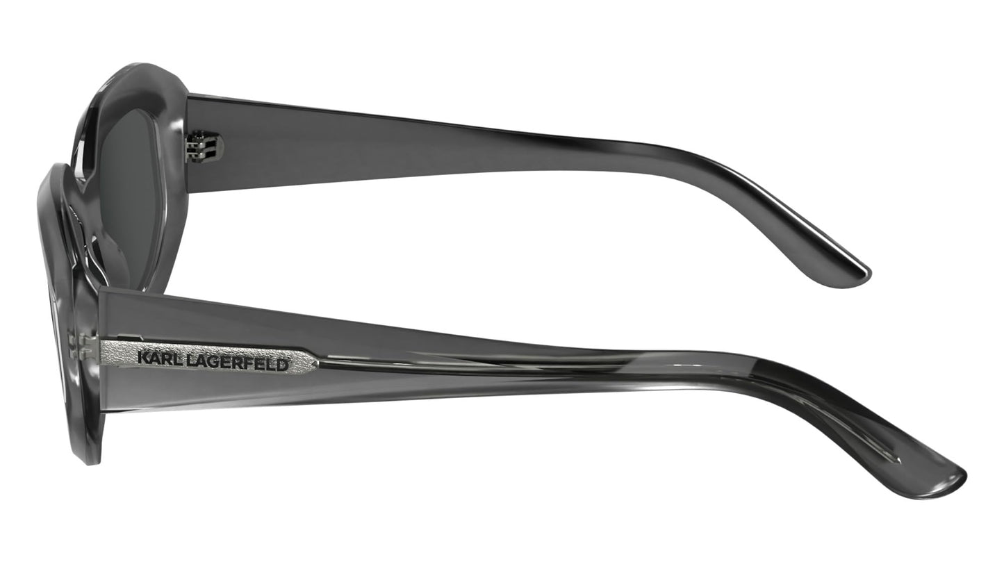 KARL LAGERFELD womens KL6167S sunglasses, all grey, One Size