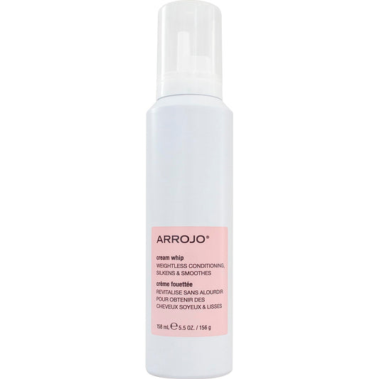 ARROJO Cream Whip - 5.5 Fl Oz - Conditioning Leave-In Hair Styling Cream for Wavy or Dry Hair, Sulfate & Sodium-Chloride Free, Antioxidant Beauty & Personal Care ARROJO