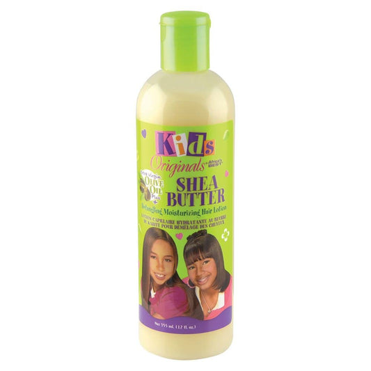 Originals by Africa's Best Kids Shea Butter Detangling Moisturizing Hair Lotion, Enriched with Extra Virgin Olive Oil, Petrolatum and Mineral Oil