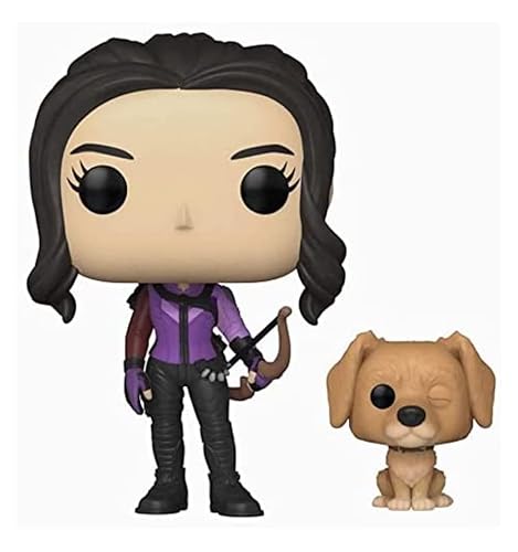 Funko Pop! & Buddy Marvel: Hawkeye - Kate Bishop with Lucky Pizza Dog Vinyl Bobblehead