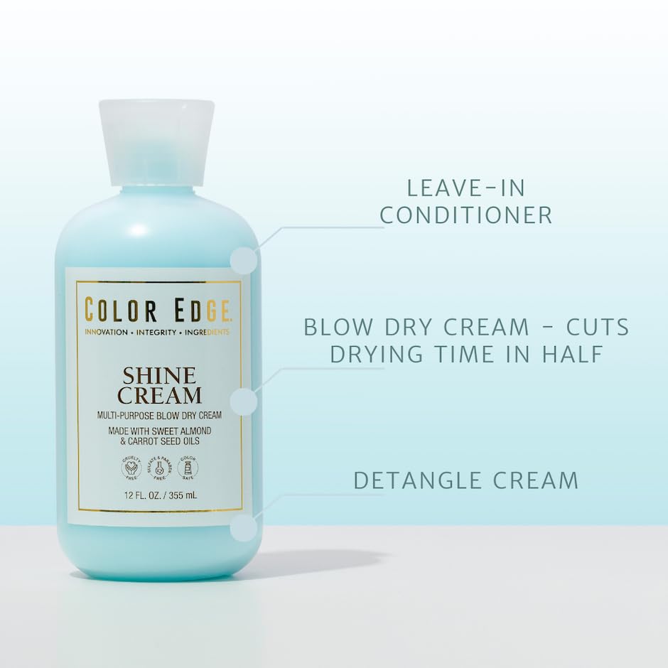 Color Edge Shine Cream Detangler 6oz.