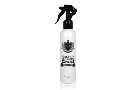 CMR COSMETICS Keratin Blowout Express Hair Smoother- CitrusScented Frizz Control & Shine for All Hair Types, Salon-Quality Straightening at Home, 8oz