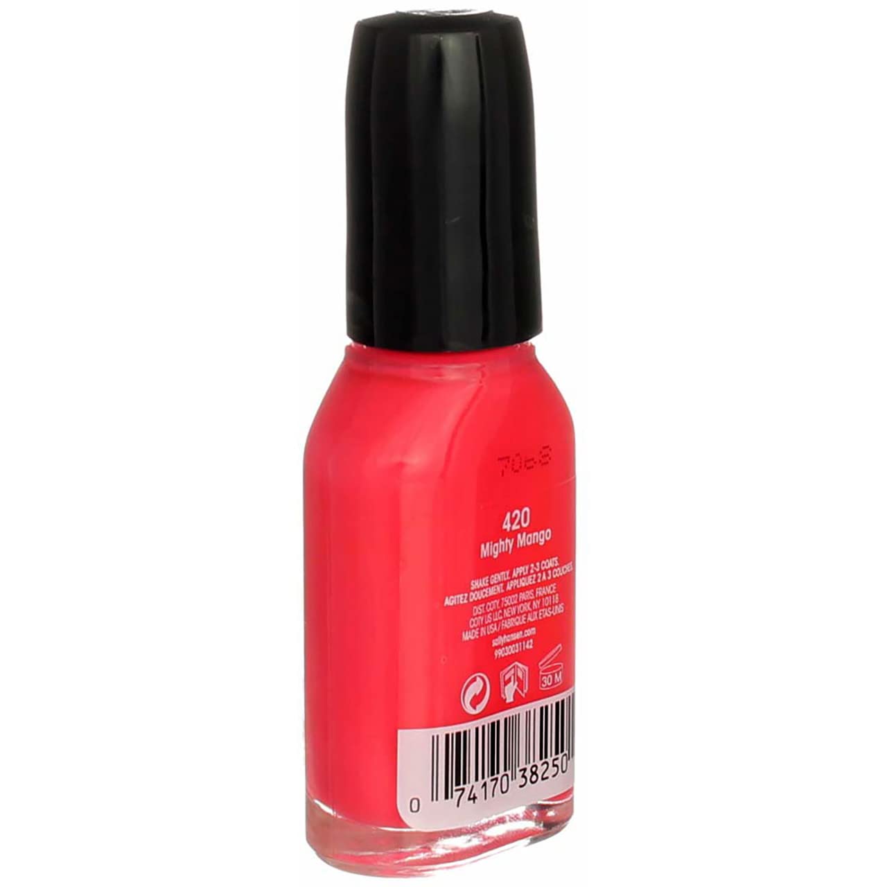 Sh Hard As Nails Mighty Mango,Sally Hansen,38250-420