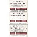Sunaroma Peppermint Oil & Rosemary Body Bar Soap, 8 Ounce (Pack of 3)