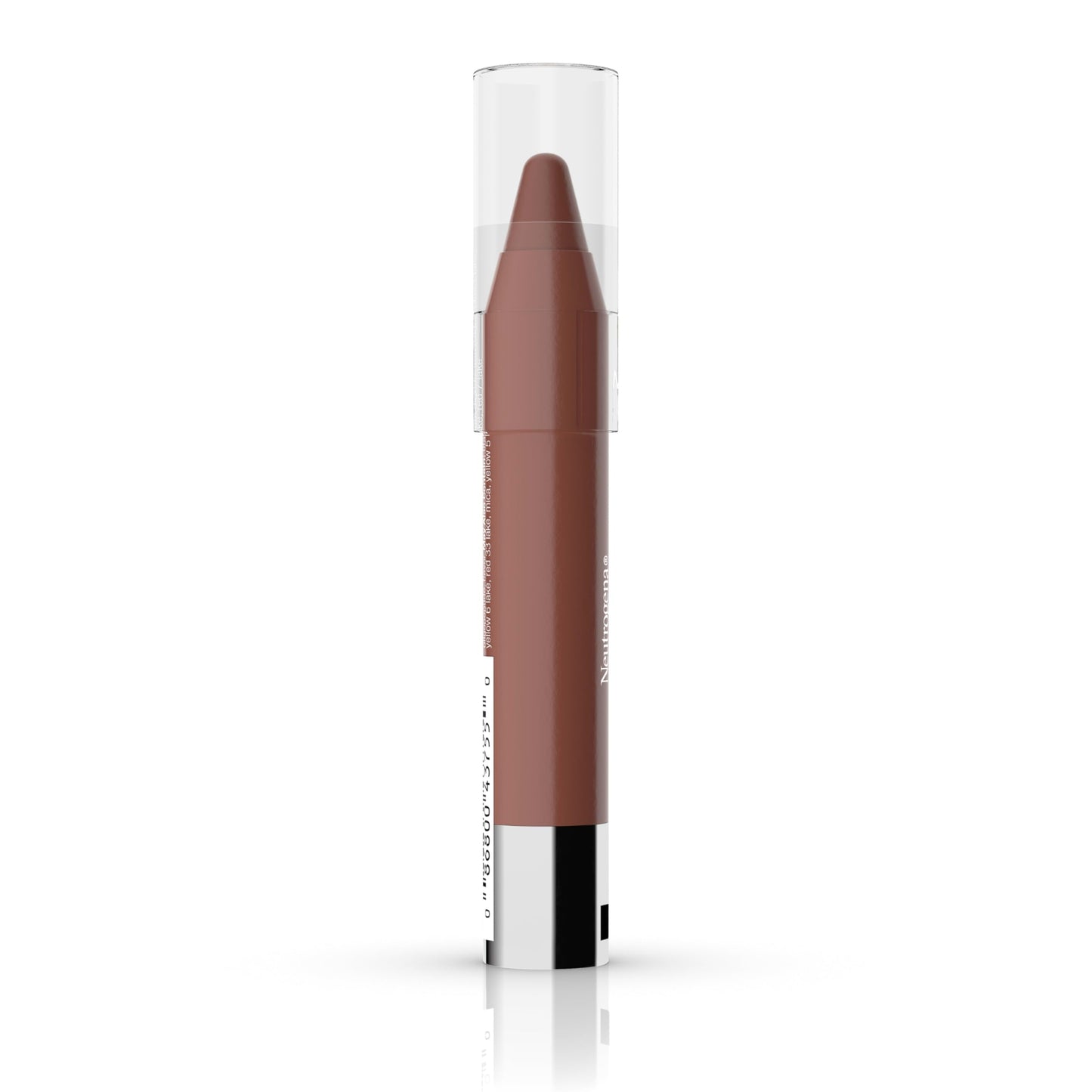 Neutrogena MoistureSmooth Color Stick for Lips, Moisturizing and Conditioning Lipstick with a Balm-Like Formula, Nourishing Shea Butter and Fruit
