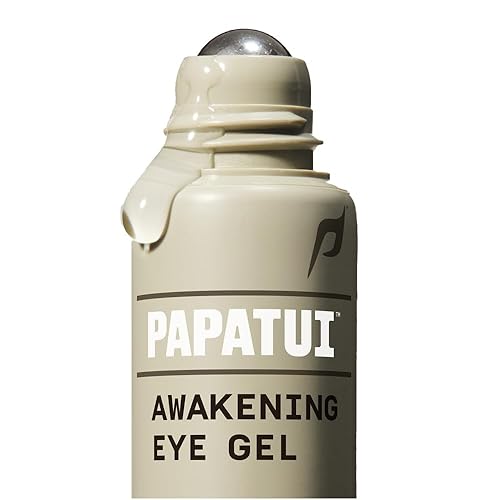 PAPATUI by Dwayne Johnson Awakening Eye Gel for Men | Cooling Rollerball Applicator | Reduce Puffiness, Brighten Dark Circles, and Hydrate Tired
