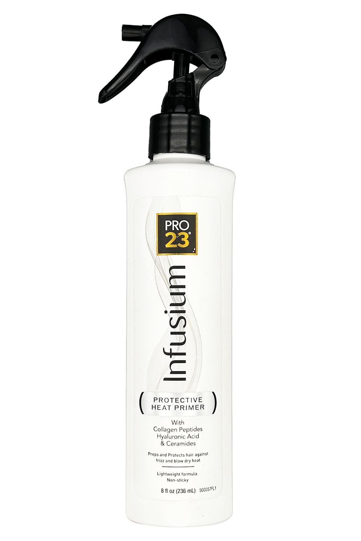 INFUSIUM 23 Protective Heat Primer with Collagen Peptides, Hyaluronic Acid, and Ceramides - 8oz., White