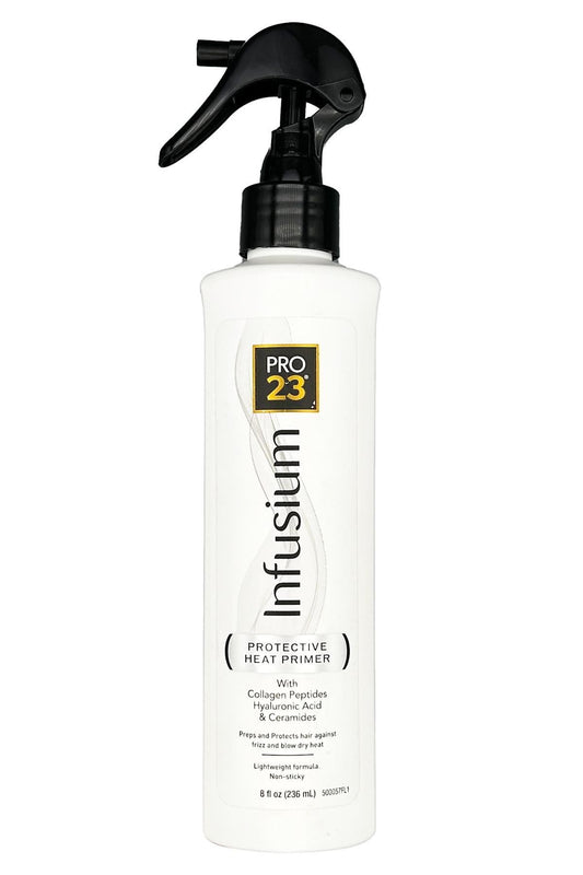 INFUSIUM 23 Protective Heat Primer with Collagen Peptides, Hyaluronic Acid, and Ceramides - 8oz., White