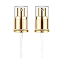 Chris.W 2Pack Foundation Pump Fit for Estee Lauder Double Wear Foundation DW Replacement Pump(Gold)