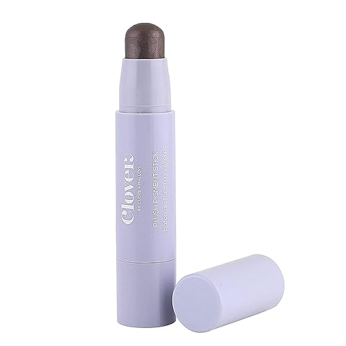 Clover Plush Pigment Cream Eyeshadow Stick | Creamy Texture, Long Lasting Eye Makeup, Less Smudge, Shimmery Eyeshadow | Cruelty-Free & Vegan Eye
