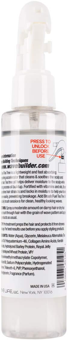 WaveBuilder Brush Fuel Rice Milk Moisture, 4.9 Fl Oz
