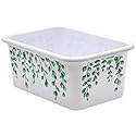 Teacher Created Resources® Eucalyptus Small Plastic Storage Bin