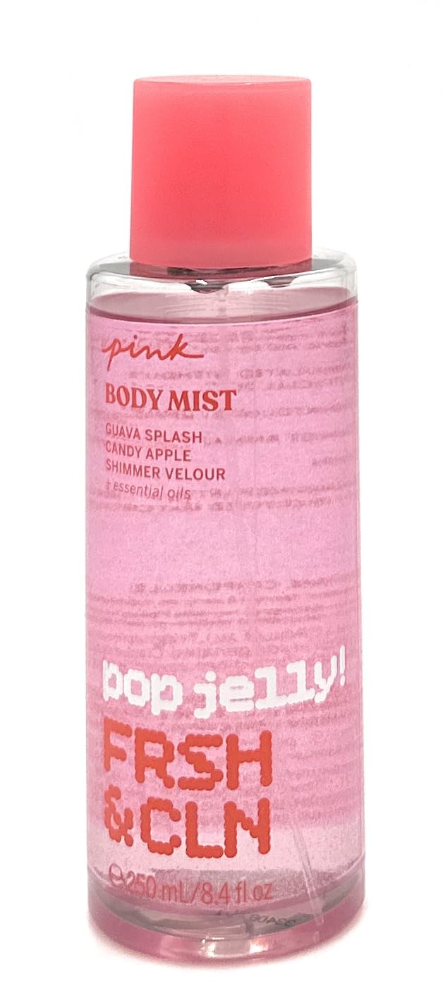 Victoria's Secret Pink pop jelly! Fresh & Clean Scented Body Mist 8.4 Fl Oz