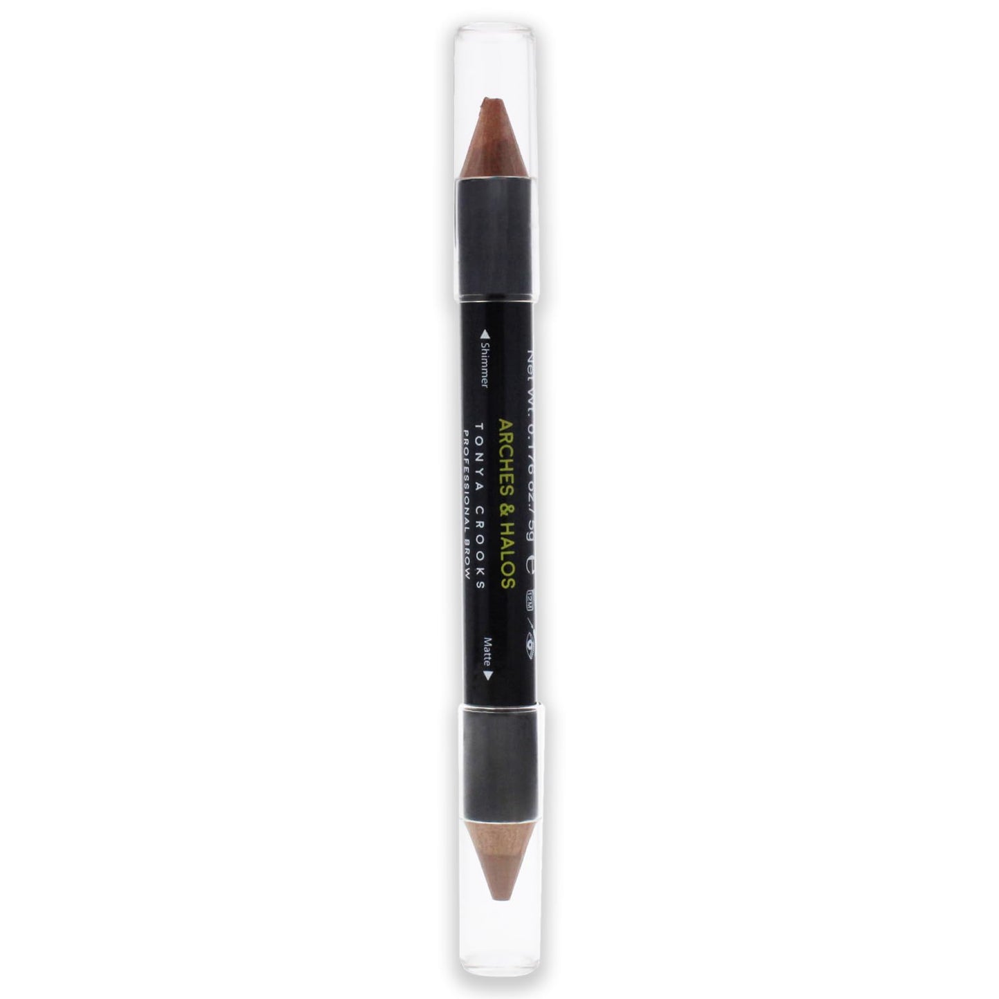 Arches & Halos Brow Highlighting and Concealer Crayon - Coco - Shaping and Shimmer Eyebrow Stick and Highlighter Duo - Soft, Ultra Creamy Formula