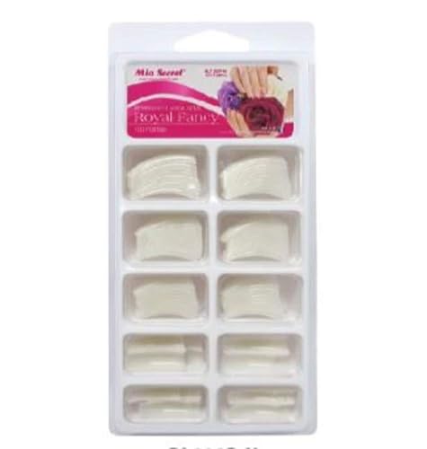 Mia Secret - Royal Fancy 100 Nail Tips (Natural) Beauty & Personal Care Mia Secret