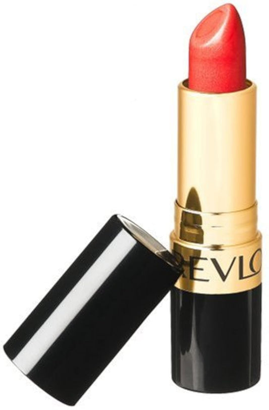 Revlon Super Lustrous Lipstick, Creamy Formula For Soft, Fuller-Looking Lips, Moisturized Feel, 425 Softsilver Red, 0.15 oz