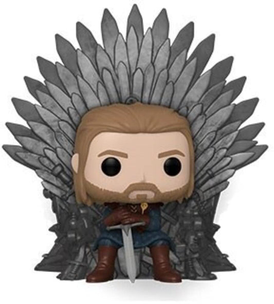 Funko POP Deluxe: Game of Thrones - Ned Stark on Throne, Multicolor