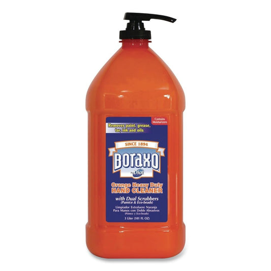 Boraxo 06058 Orange Heavy Duty Hand Cleaner 3 Liter Pump Bottle Beauty & Personal Care Dial