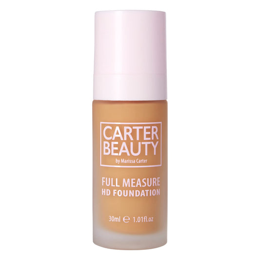 Carter Beauty Full Measure HD Foundation - Lightweight, Full Coverage Matte Formula - Water-Based Super Soft Skin Perfector - Vegan And Cruelty Free