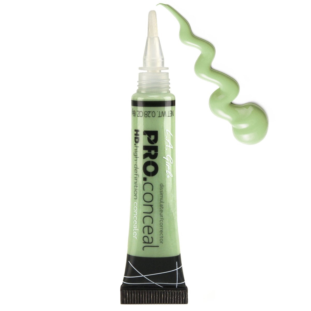(CHOOSE YOUR COLOR) LA Girl HD Conceal High Definition Concealer 13 Color Choices (Green)