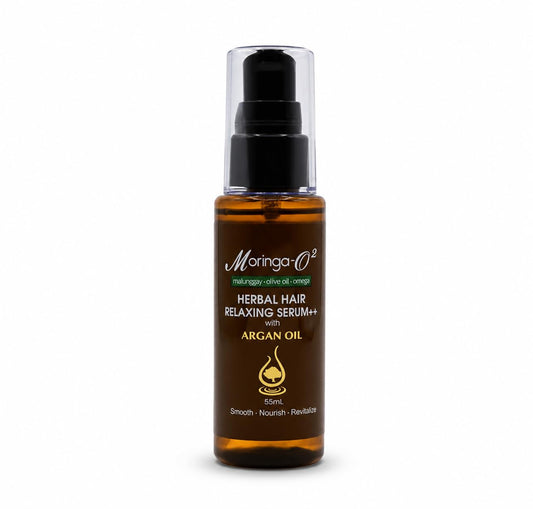 Moringa-O2 Malunggay Herbal Hair Serum with Argan Oil, 55 mL