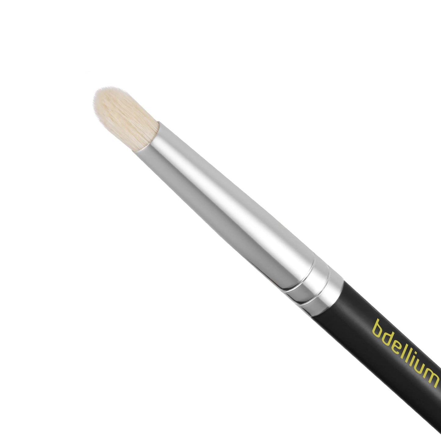 Bdellium Tools Professional Makeup Brush - Maestro Series 780 Pencil - With Mix of Soft Synthetic & Natural Fibers, For Blending Eye Makeup (Black