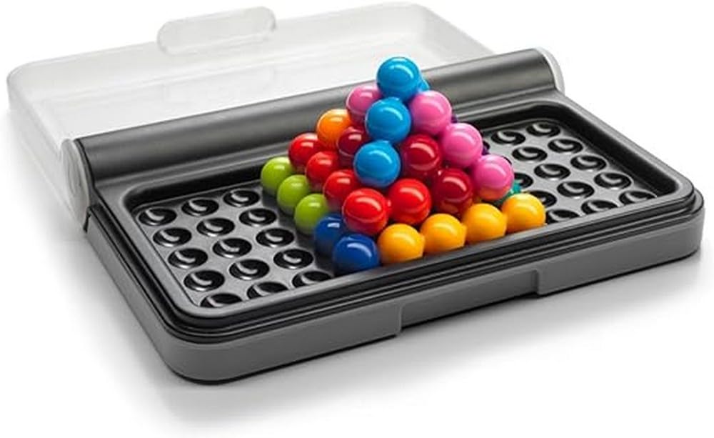 SmartGames IQ Puzzler Pro | Boost Logic and Problem Solving Skills | Level Up with 120 2D and 3D Challenges from Easy to Expert | Great for Ages 6 -…