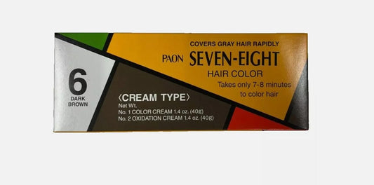 PAON Hair Cream Refill, No. 6 Dark Brown