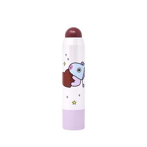The Crème Shop BT21 Lip + Cheek Chic Stick | Tinted Essence Stick (Enriched with Hyaluronic Acid & Vitamin E) - Moonwalk (MANG)