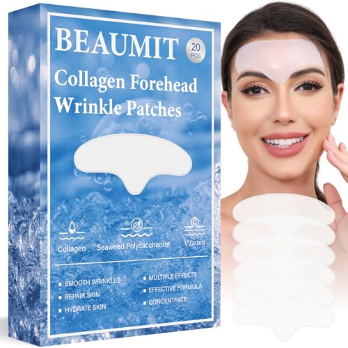 Okela Forehead Wrinkle Patches Overnight 20 pcs with Collagen, Anti Wrinkle Patches, Forehead Wrinkles Beauty Treatment Beauty and Personal Care Okela Default Title