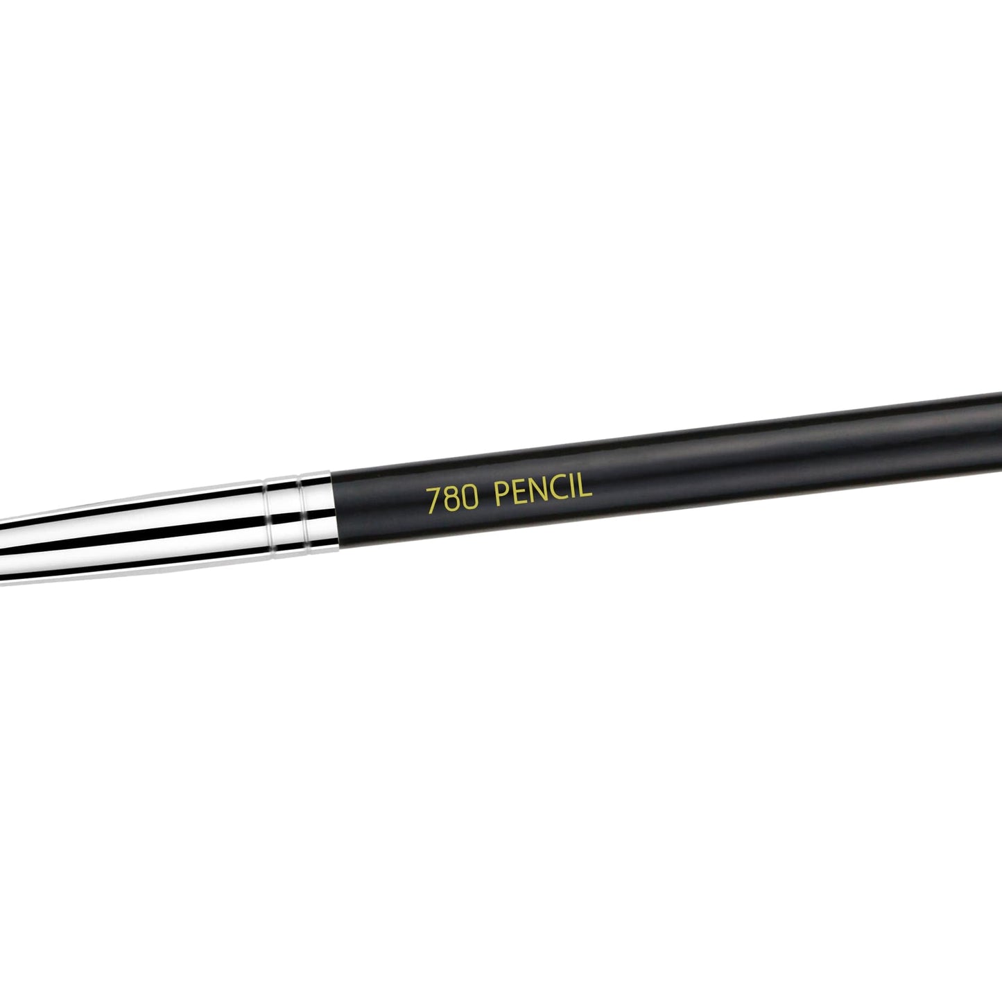 Bdellium Tools Professional Makeup Brush - Maestro Series 780 Pencil - With Mix of Soft Synthetic & Natural Fibers, For Blending Eye Makeup (Black