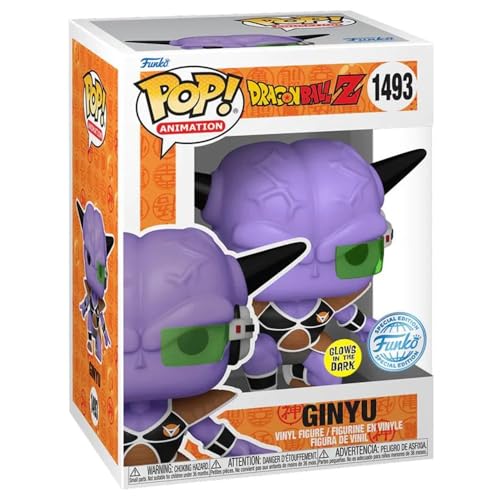 Funko Pop! Dragon Ball Z Ginyu Glow-in-The-Dark Vinyl Figure #1493