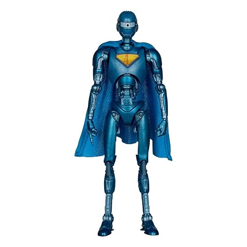 McFarlane Superman (2025) DC Multiverse Deluxe Action Figure Superman Robot (Red Platinum Edition) 18 cm