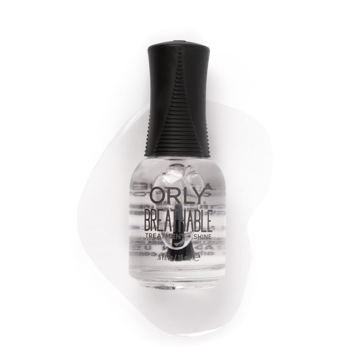 Orly Breathable Nail Color, Treatment + Shine "Clear Coat", 0.6 Fluid Ounce, 24903 - Treatment Shine Top (W-C-12373)