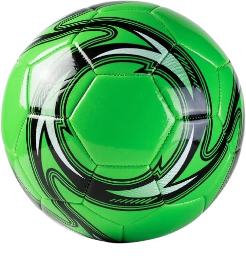 Western Star Soccer Ball Size 4- Official Match Weight - 5 Colors - Youth & Adult Soccer Players - Helix Design - Long-Lasting Construction…