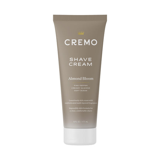 Cremo Almond Bloom Women's Shave Cream, Astonishingly Superior Ultra-Slick Shaving Cream for Women Fights Nicks, Cuts and Razor Burn, 6 Fl Oz Beauty and Personal Care Cremo