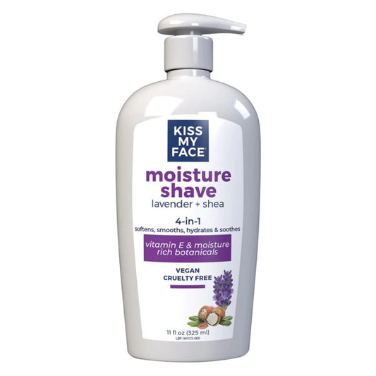 Kiss My Face Shave Moist Lavender Shea Beauty and Personal Care Kiss My Face