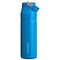 Stanley IceFlow Flip Straw 2.0 Water Bottle 36 OZ | Built-In Straw with Larger Opening | Lightweight & Leak-Resistant | Insulated Stainless Steel
